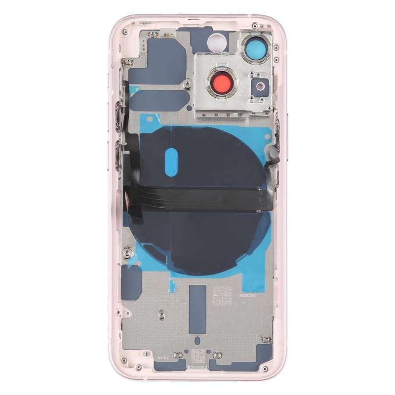 For iPhone 13 mini Battery Back Cover with Side Keys & Card Tray & Power + Volume Flex Cable & Wi...