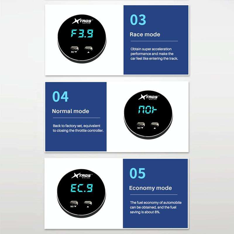 For Nissan X-trail 2006-2007 TROS CK Car Potent Booster Electronic Throttle Controller