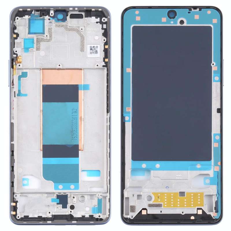 Front Housing LCD Frame Bezel Plate for Xiaomi Redmi K40S / Poco F4(Blue)