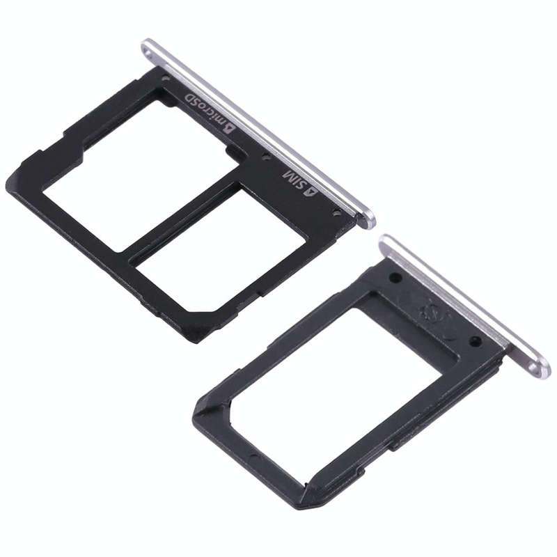 For Galaxy A5108 / A7108 2 SIM Card Tray + Micro SD Card Tray (Grey)