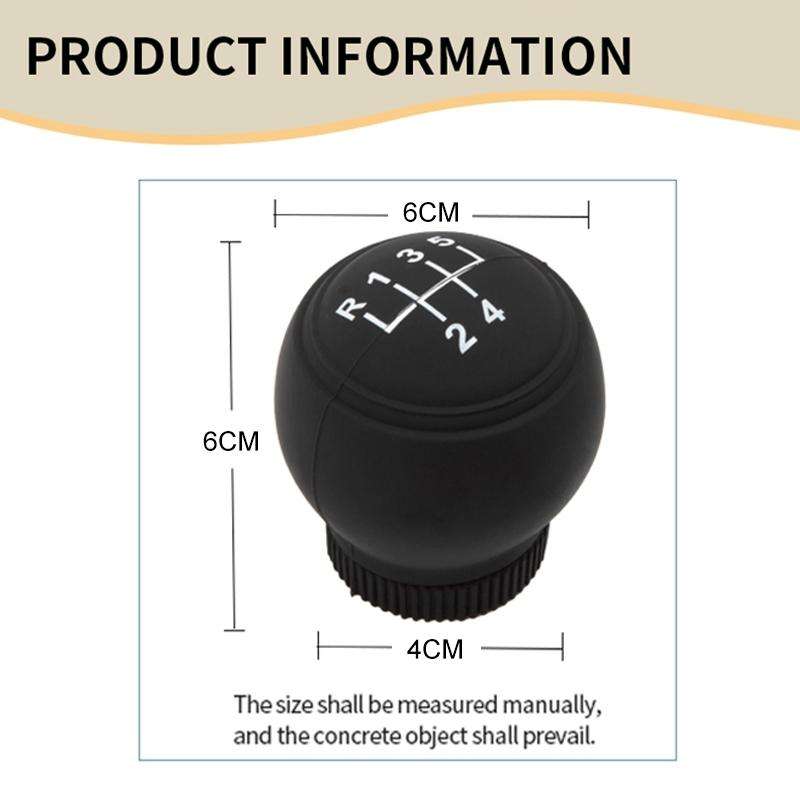 For Volkswagen 5-speed+R Car Silicone Dustproof Shift Knob Gear Protective Cover(Black)