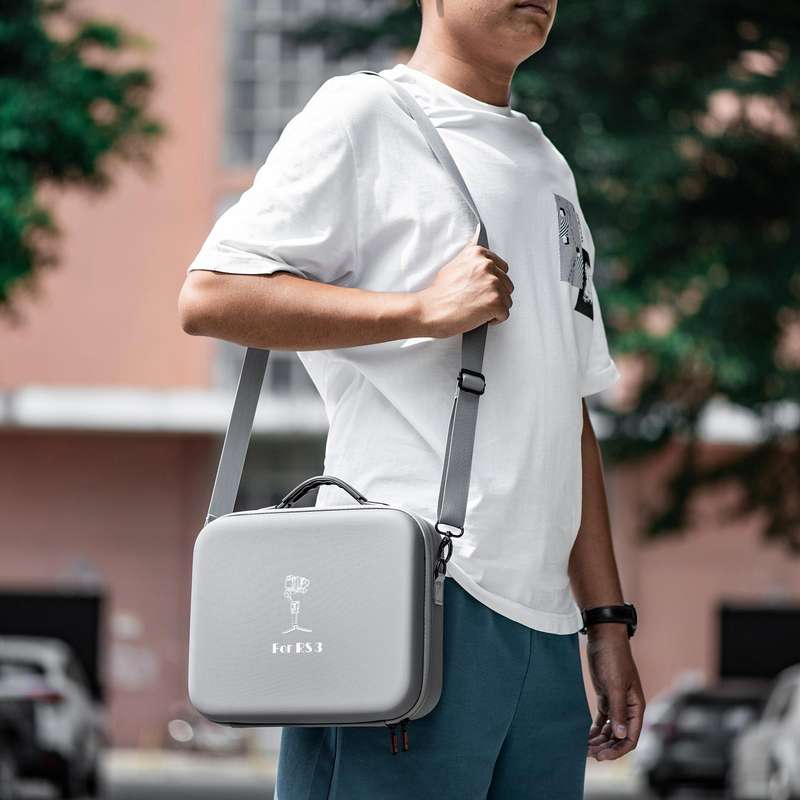 For DJI RS 3 STARTRC Waterproof Shoulder Storage Bag Handbag (Grey)