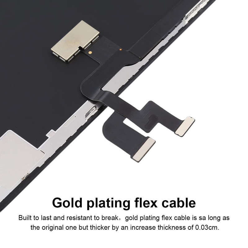 Soft OLED LCD Screen for iPhone X with Digitizer Full Assembly(Black)