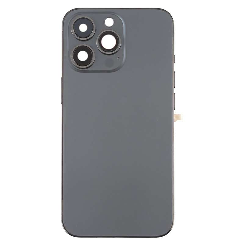For iPhone 13 Pro Battery Back Cover with Side Keys & Card Tray & Power + Volume Flex Cable & Wir...