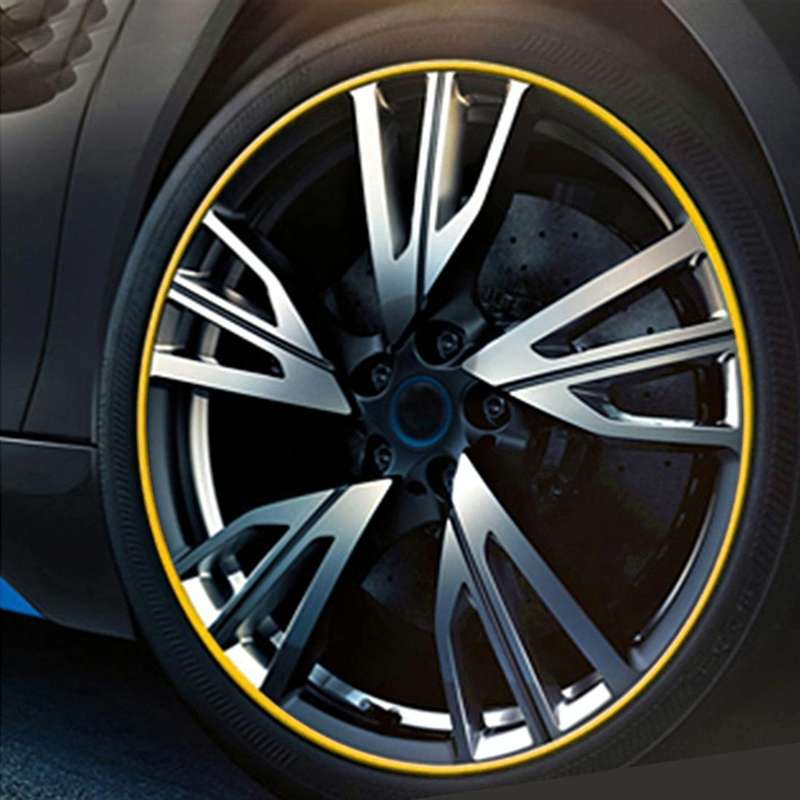 Universal Decorative Scratchproof Stickup 8M Flexible Car Wheel Hub TRIM Mouldings Decoration Str...