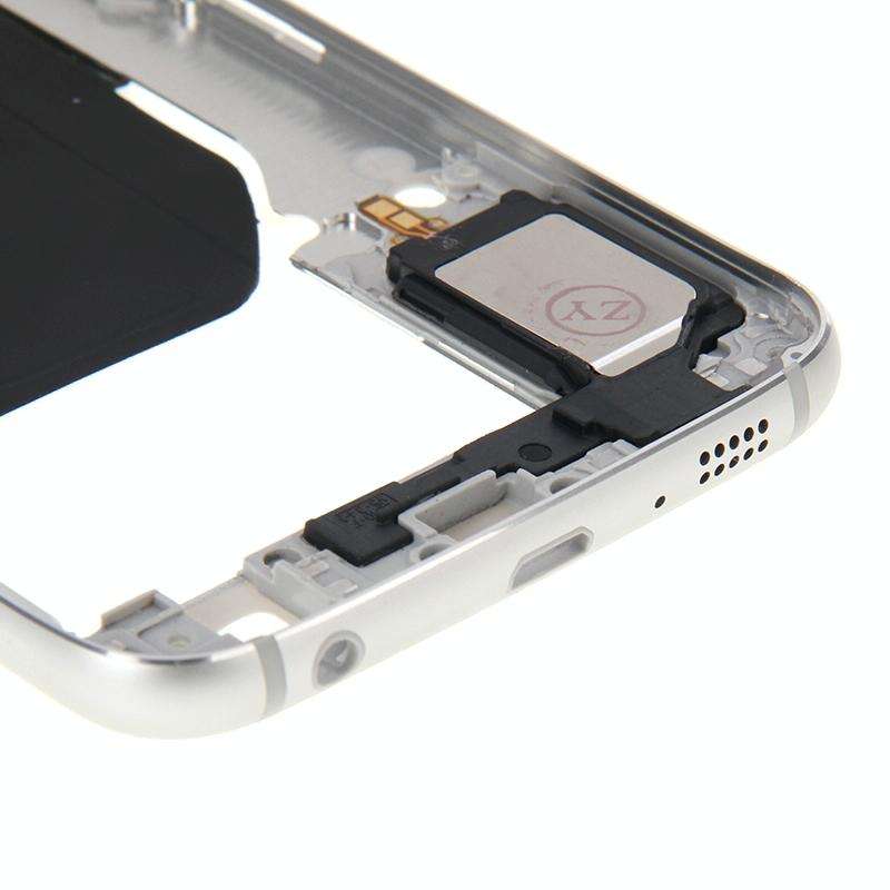 For Galaxy S6 / G920F Back Plate Housing Camera Lens Panel  with Side Keys and Speaker Ringer Buz...