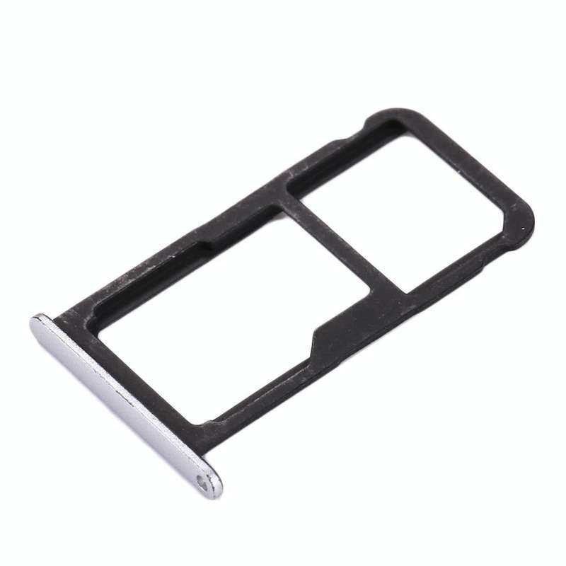 For Huawei Honor 8 Lite / P8 Lite 2017 SIM Card Tray & SIM / Micro SD Card Tray(White)