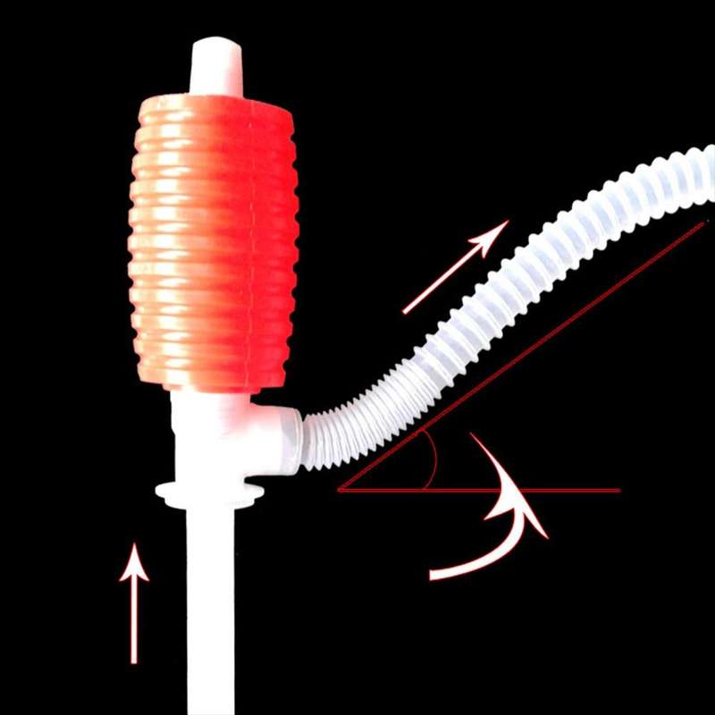 Creative Hand Manual Gas Oil Water Liquid Transfer Pump Siphon Hose for Car Motorcyle Truck Car L...