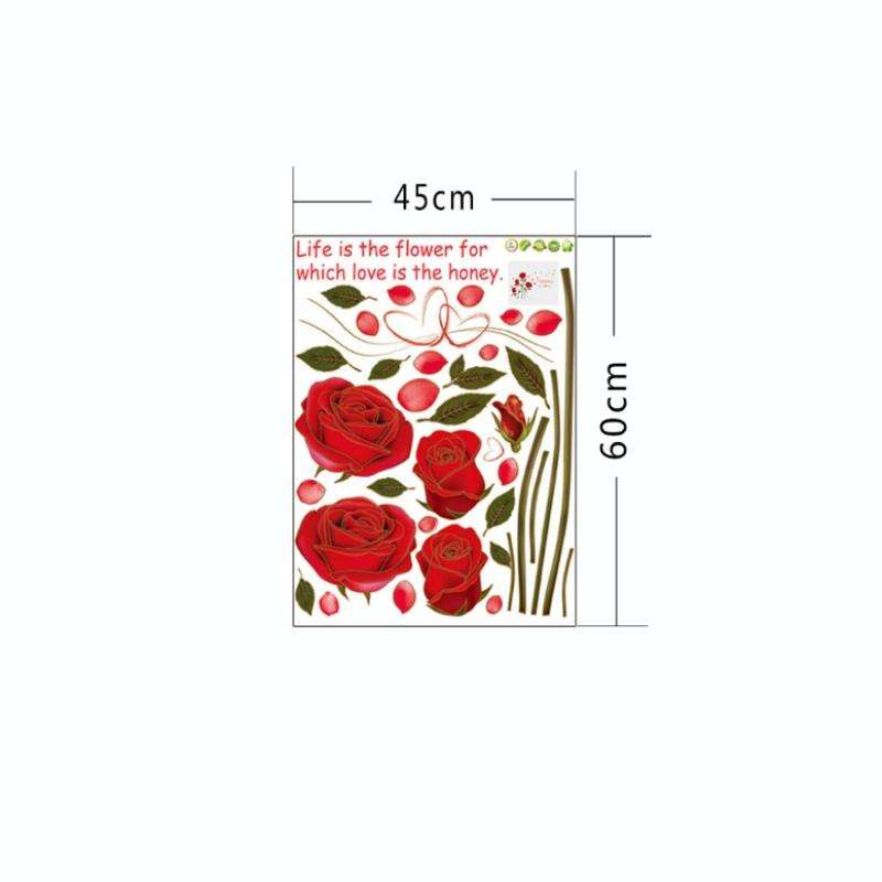 Removable Flower Wall Sticker Mural DIY Decal Home Room Art Decoration
