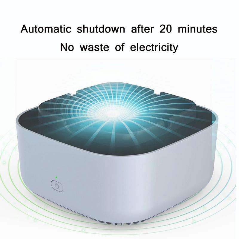 Electronic Ashtray Household Air Purifier(Fresh Green)