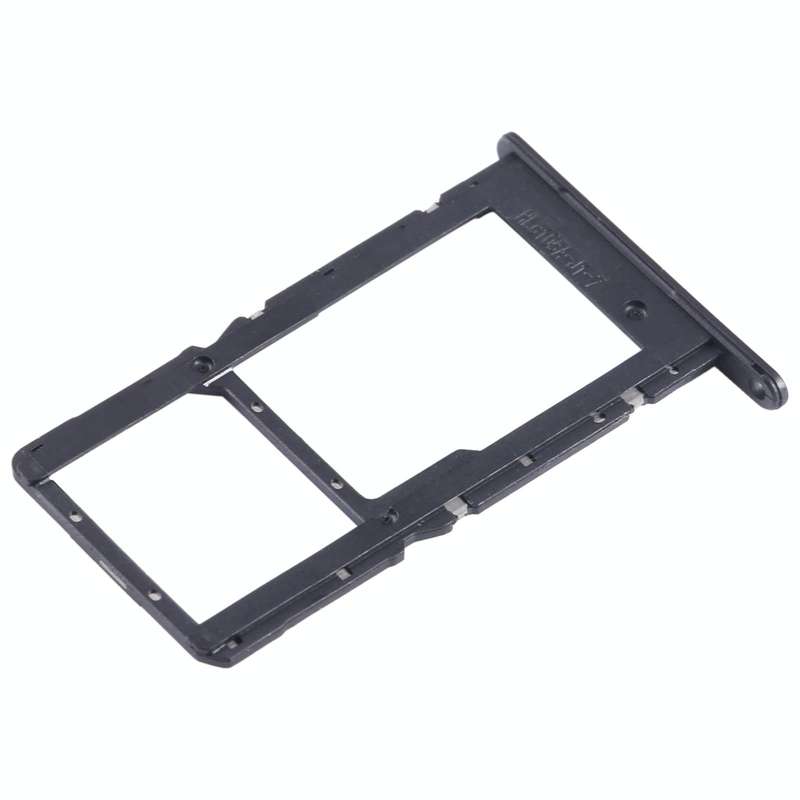For Huawei nova Y70 SIM + SIM / Micro SD Card Tray (Black)