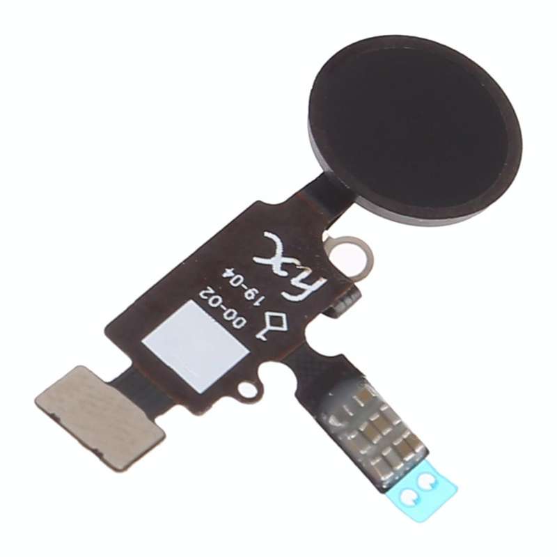 New Design Home Button (2 nd ) with Flex Cable for iPhone 8 Plus / 7 Plus / 8 / 7(Black)