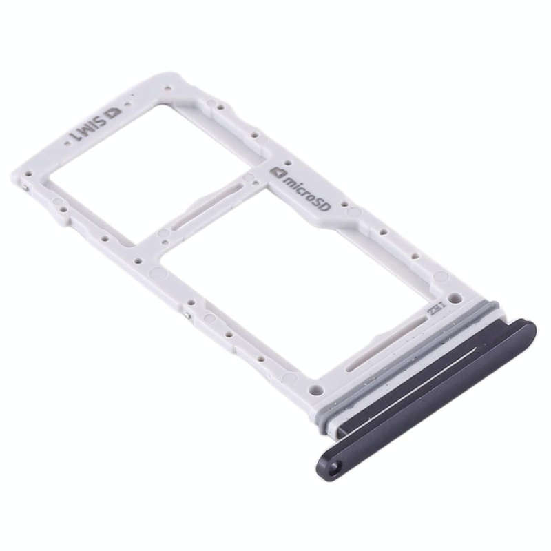 For Samsung Galaxy Note10+ SIM Card Tray + SIM Card Tray / Micro SD Card Tray (Black)