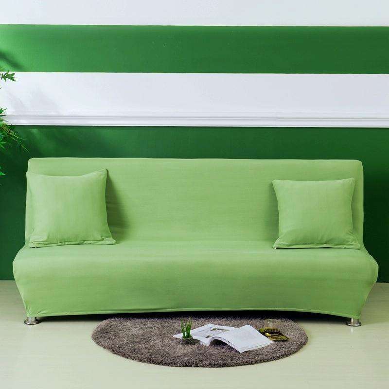 Armless Stretch Sofa Bed Cover All Inclusive Folding Sofa Bed Cover Shade, Size: XL For 195-225cm...