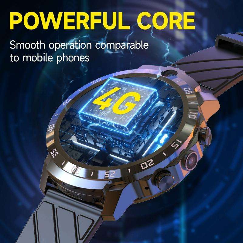 MT27 4G+64G 1.6 inch IP67 Waterproof 4G Android 8.1 Smart Watch Support Heart Rate / GPS, Type:St...