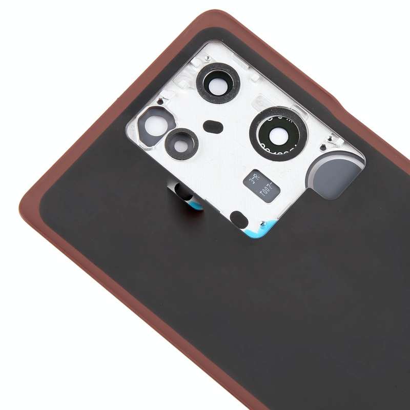 For vivo V29 Pro Original Battery Back Cover with Camera Lens Cover(Purple Red)