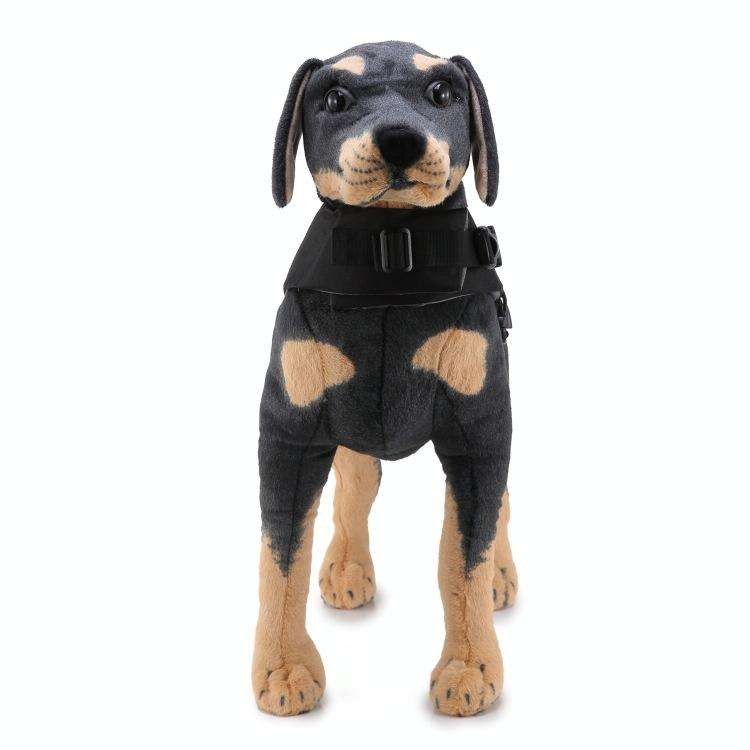 Dog Supplies Pet Swimwear Life Jackets, Size: S(JSY08 Black)