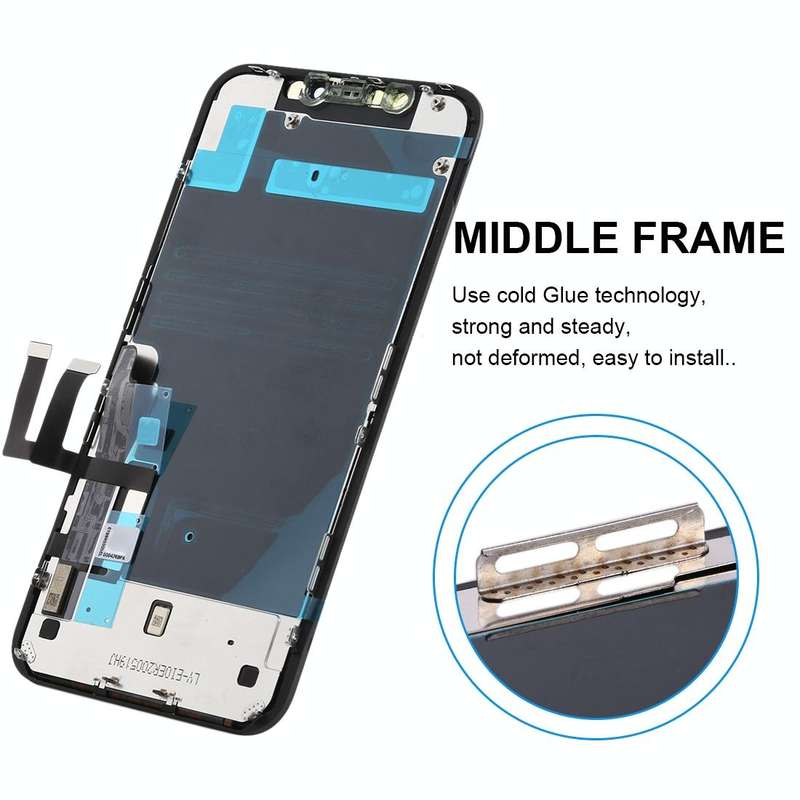 JK TFT LCD Screen for iPhone 11 with Digitizer Full Assembly(Black)
