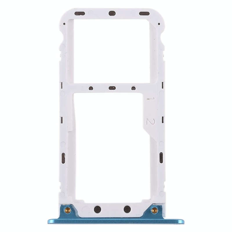 2 SIM Card Tray / Micro SD Card Tray for Xiaomi Redmi 5 Plus(Blue)