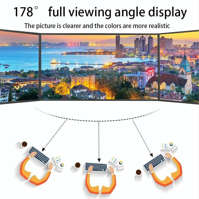 17.3 inch UHD 2560x1440P IPS Screen Portable Monitor(No Charger)