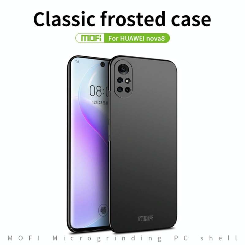 For Huawei Nova 8 MOFI Frosted PC Ultra-thin Hard Case(Blue)