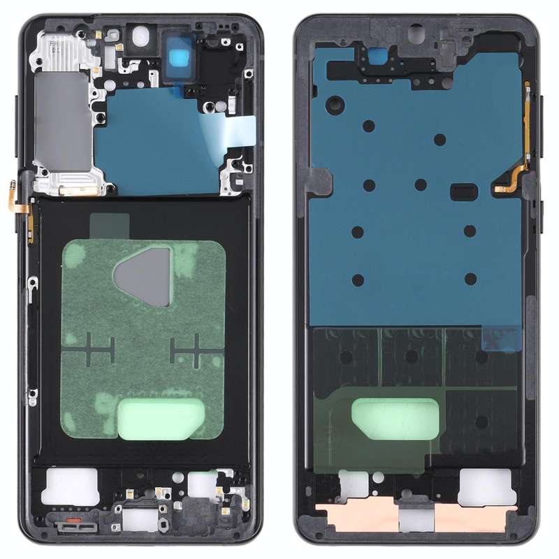 For Samsung Galaxy S21+ 5G SM-G996B Middle Frame Bezel Plate (Black)