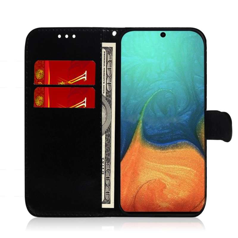 For Galaxy A71 Solid Hyun Color Magnetic Attraction Horizontal Flip Leather Case with Lanyard, Su...