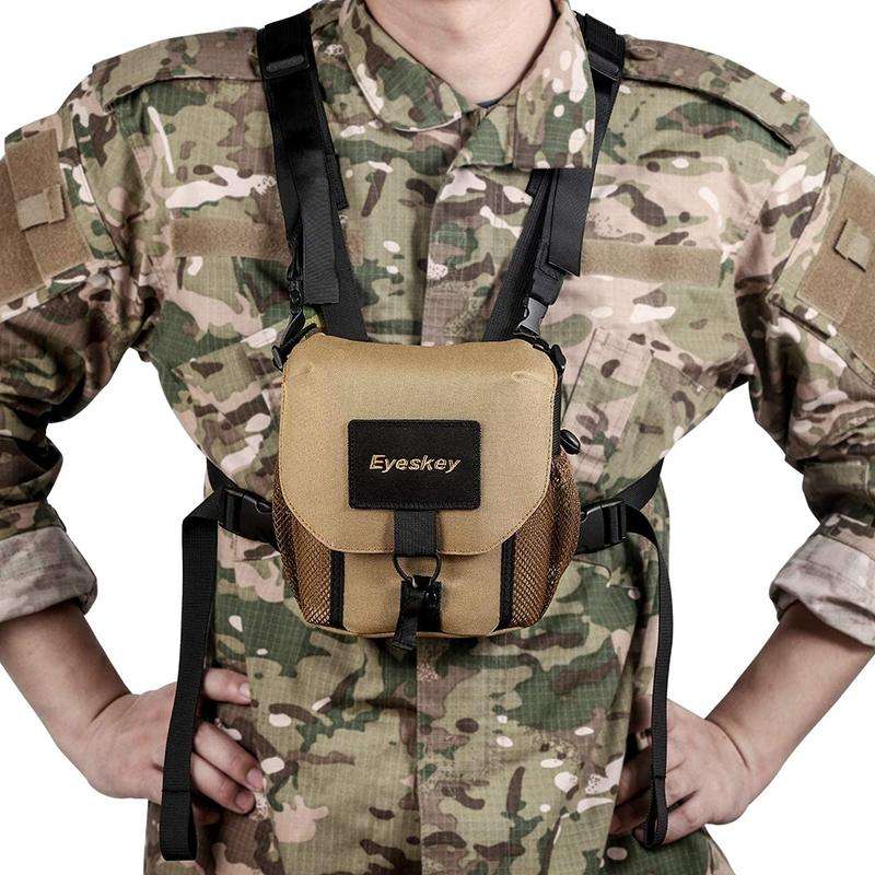 Eyeskey Double Tube Telescope Backpack Large Caliber Outdoor Travel Portable Bag