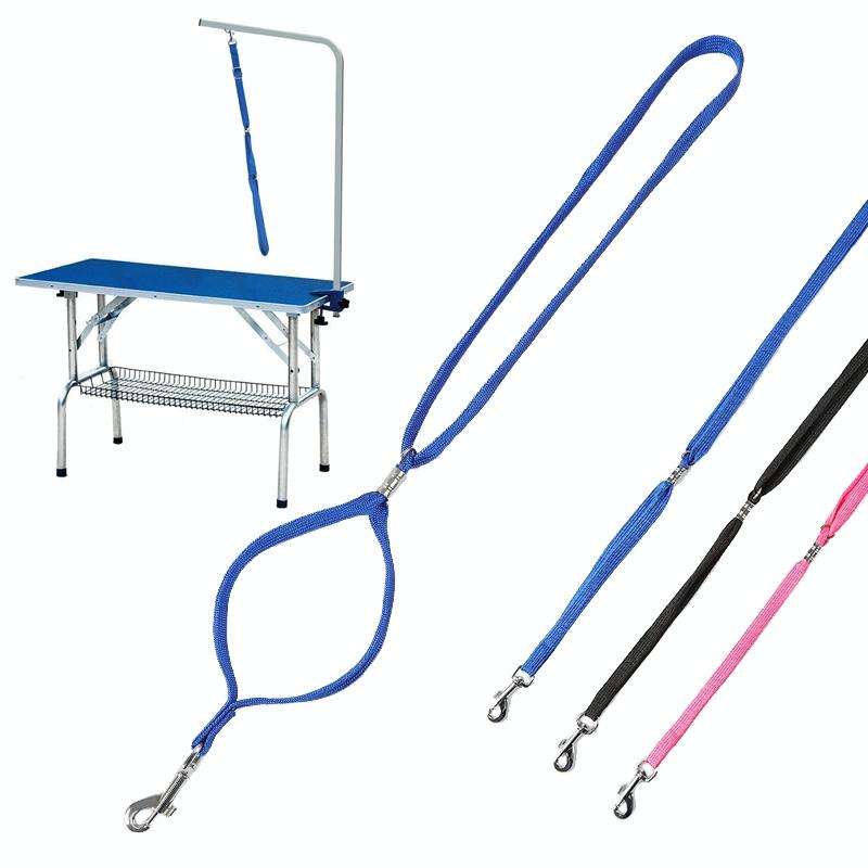 4 PCS Pet Bath and Grooming Table Fixed Rope Dog Traction Rope, Color: Pink