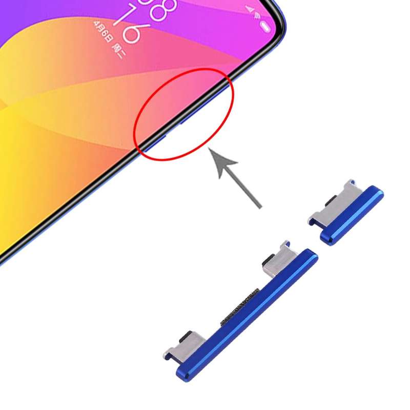 Side Keys for Xiaomi Mi CC9(Blue)