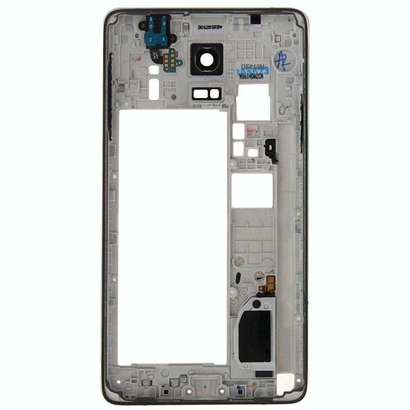 For Galaxy Note 4 / N910V Full Housing Cover (Middle Frame Bezel Back Plate Housing Camera Lens P...