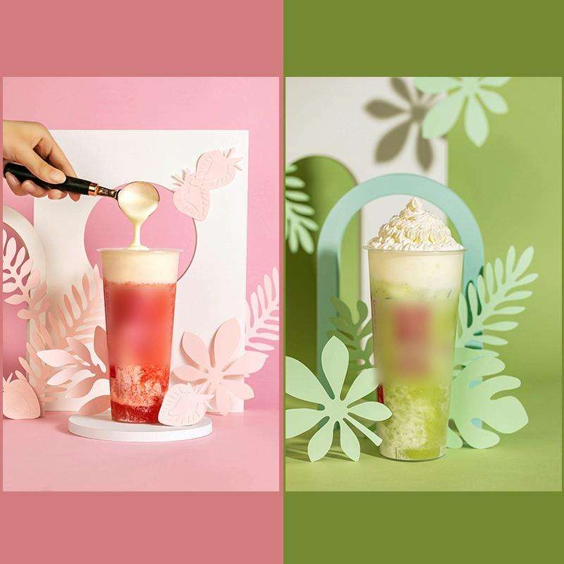 10 in 1 Creative Paper Cutting Shooting Props Tree Leaves Papercut Jewelry Cosmetics Background P...