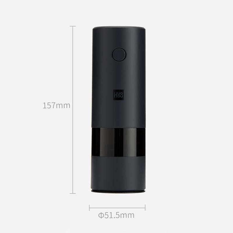Original Xiaomi Youpin Huohou Electric Grinding Machine Automatic Mill Pepper Grinder(Black)
