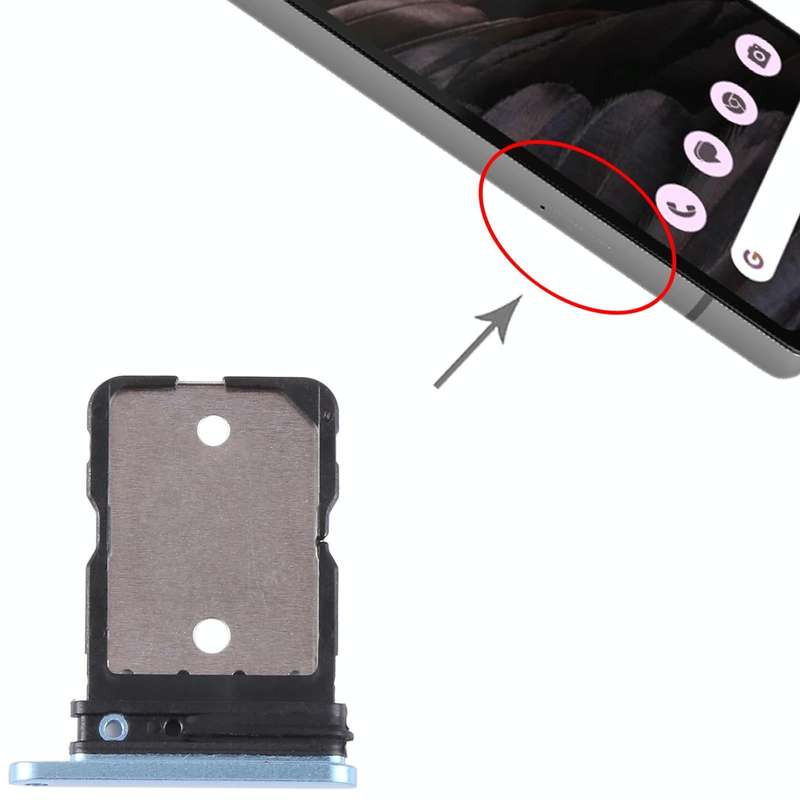 For Google Pixel 7A Original SIM Card Tray with SIM Pin (Blue)