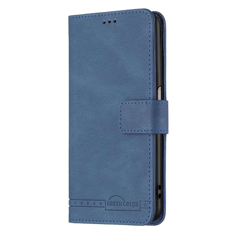 For OPPO A74 5G / A93 5G / A54 5G Magnetic Clasp RFID Blocking Anti-Theft Leather Case with Holde...