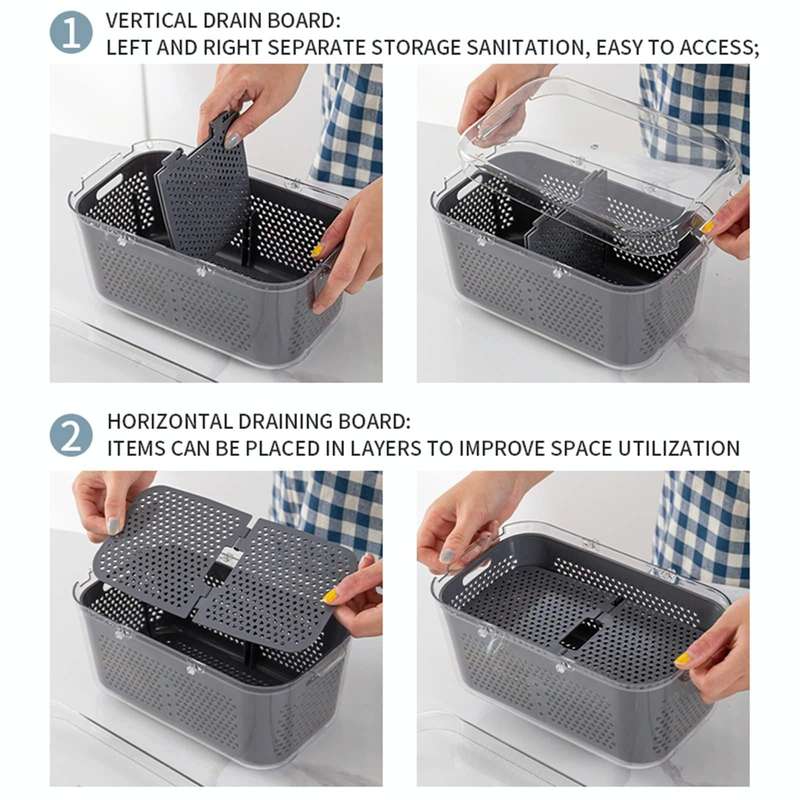 22 in 1 Multifunctional Food Chopper Grater Onion Dicer Veggie Cutter with 13 Stainless Steel Bla...