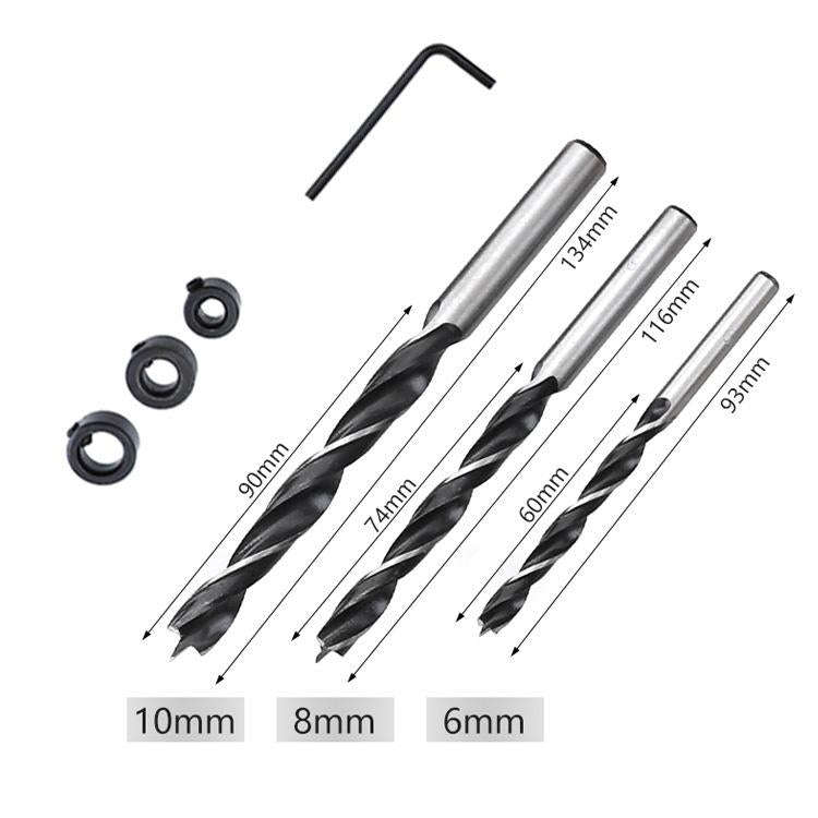 Woodworking Straight Hole Puncher Self-Centering Dowel Splicing Drilling Locator Woodworking Dril...