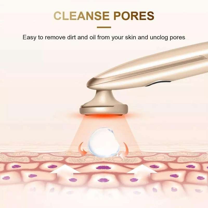 K-SKIN KD9930 Facial Thermostat Beauty Introduction Instrument Beauty Device Face Cleansing Massa...