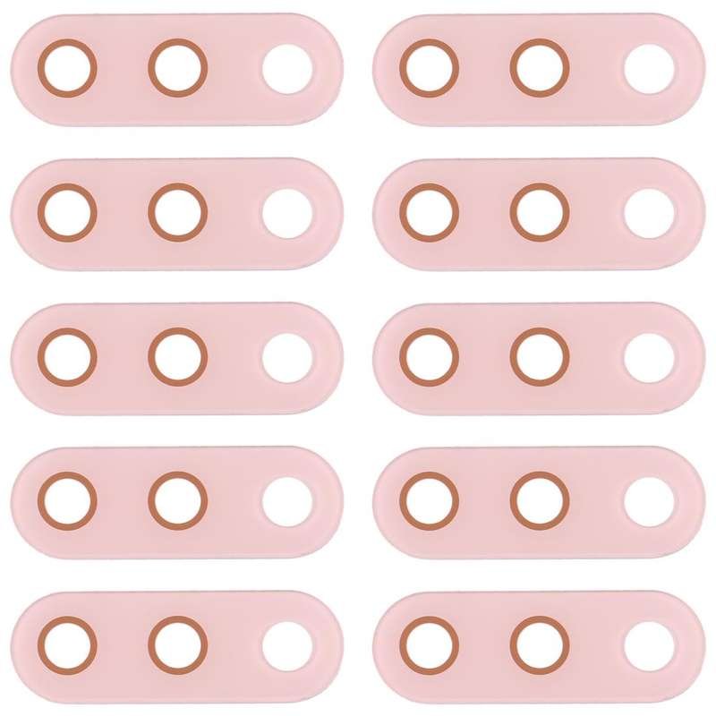 10 PCS Back Camera Lens for Nokia 4.2 / TA-1184 / TA-1133 / TA-1149 / TA-1150 / TA-1157(Pink)