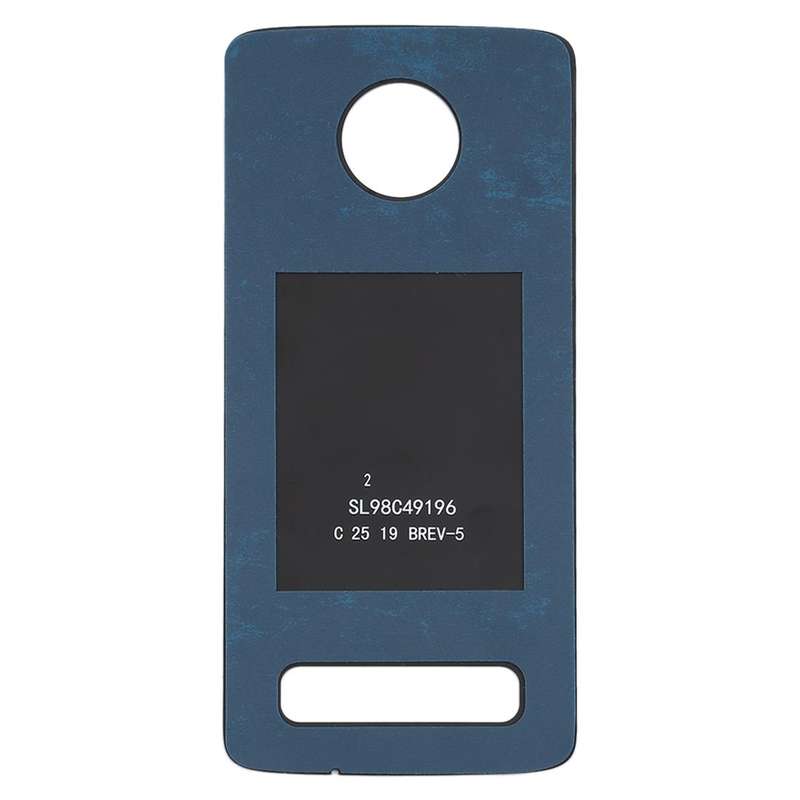 Battery Back Cover for Motorola Moto Z4(Black)