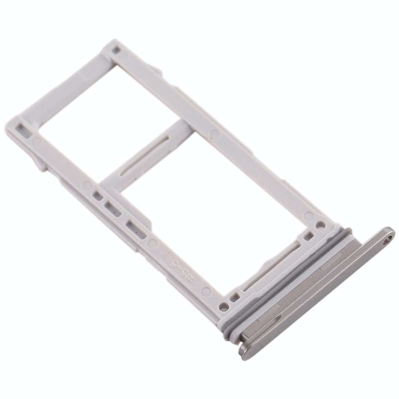 For Galaxy S10+ / S10 / S10e SIM Card Tray + SIM Card Tray / Micro SD Card Tray (White)