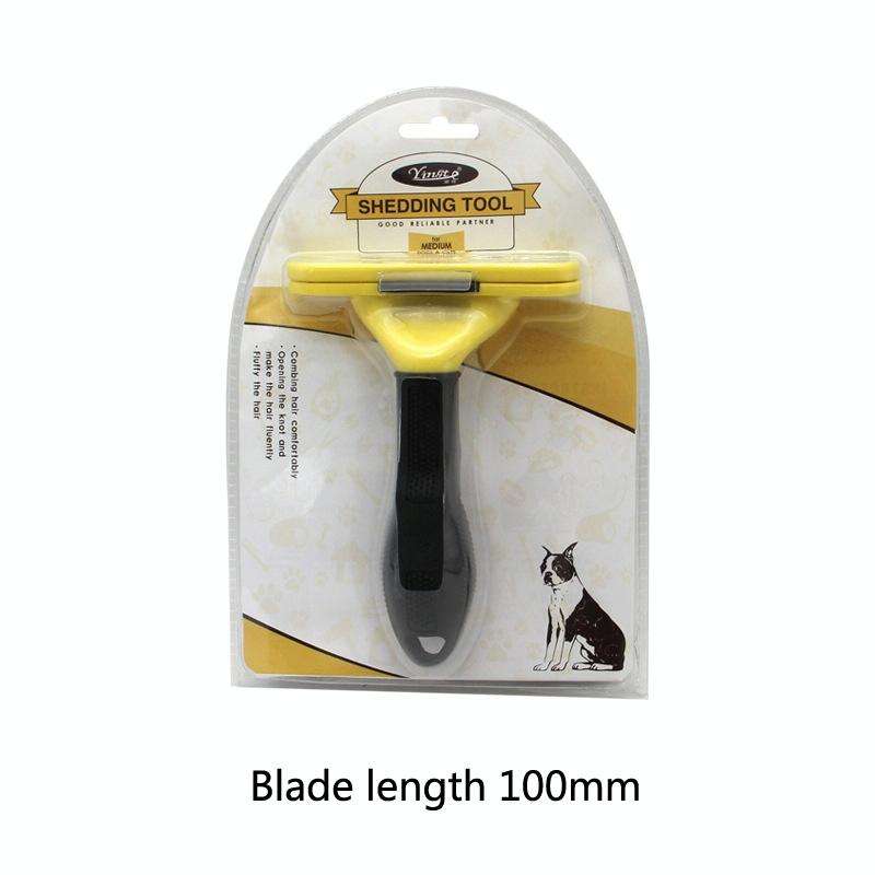 Dog Comb Pet Grooming Tool Hair Removal Knife Hair Removal Comb Pet Supplies, Specification: Large