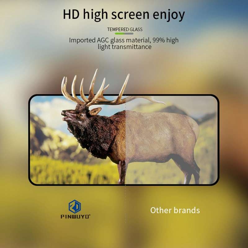For Google Pixel 7 PINWUYO 9H 2.5D Full Screen Tempered Glass Film(Black)