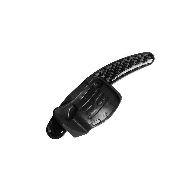 Carbon Fiber Car Central Steering Wheel Paddles Decorative Sticker for Volkswagen Golf 6 2008-2012