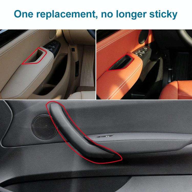Car Front Right Inside Doors Handle Pull Trim Cover 5141 7394 519-1 for BMW X3 X4, Left Driving (...