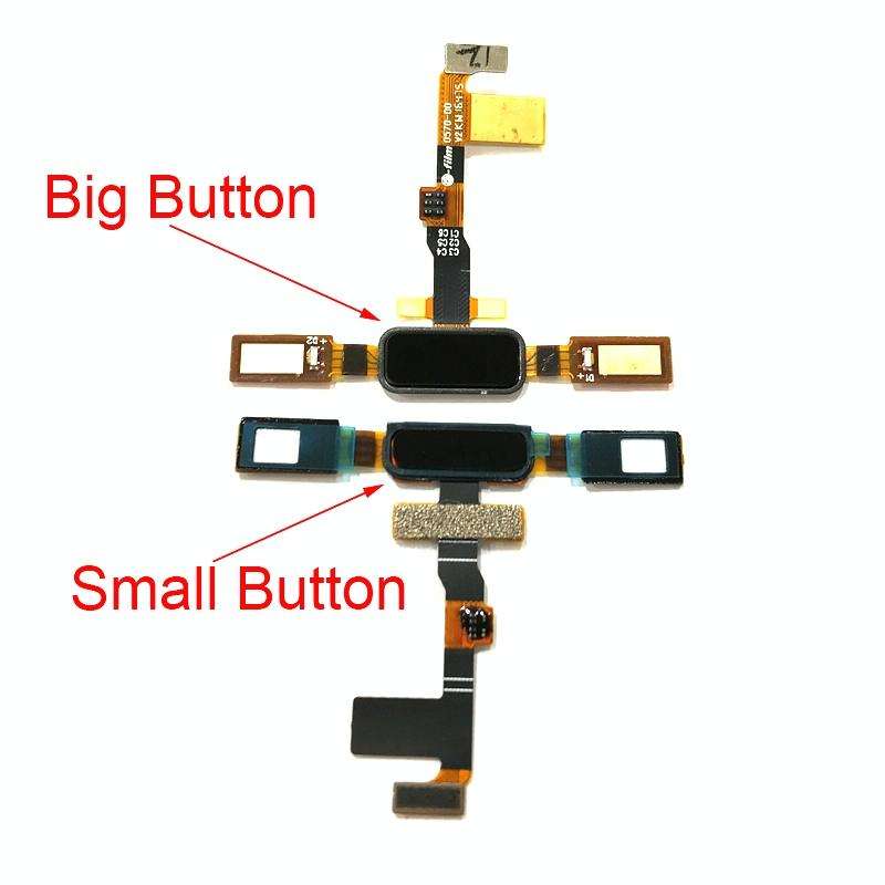 Small Fingerprint Sensor Flex Cable for Nokia 8 / N8 TA-1012 TA-1004 TA-1052 (Black)