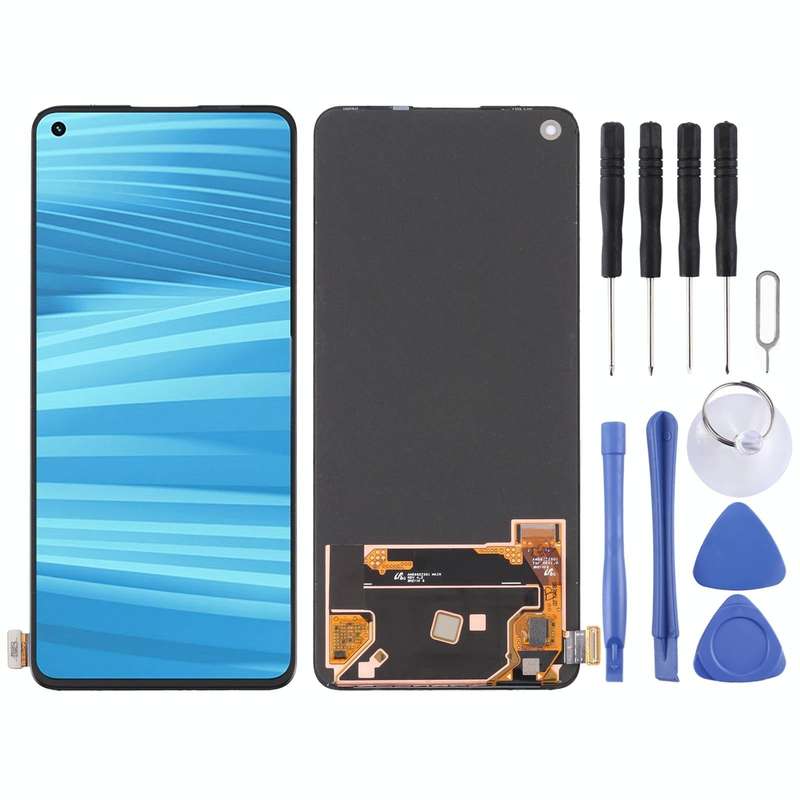 For Realme GT2 Original AMOLED LCD Screen with Digitizer Full Assembly