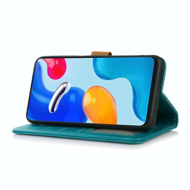 For Huawei Nova Y90/Enjoy 50 Pro Stitching Thread Calf Texture Leather Phone Case(Green)