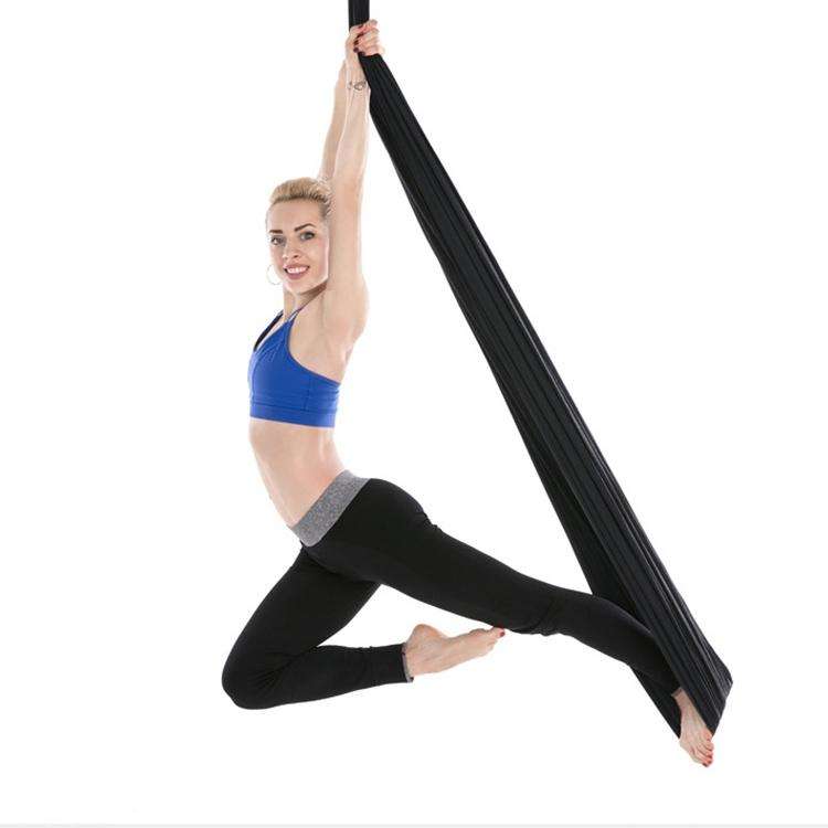 Indoor Anti-gravity Yoga Knot-free Aerial Yoga Hammock with Buckle / Extension Strap, Size: 400x2...