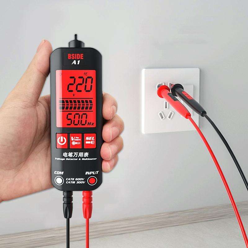 BSIDE A1 Dual Mode Smart Handheld High Precision Detection Electrician Voltage Multimeter Without...